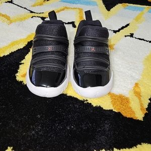 Nike Jordan 11 Little Flex Black 7c